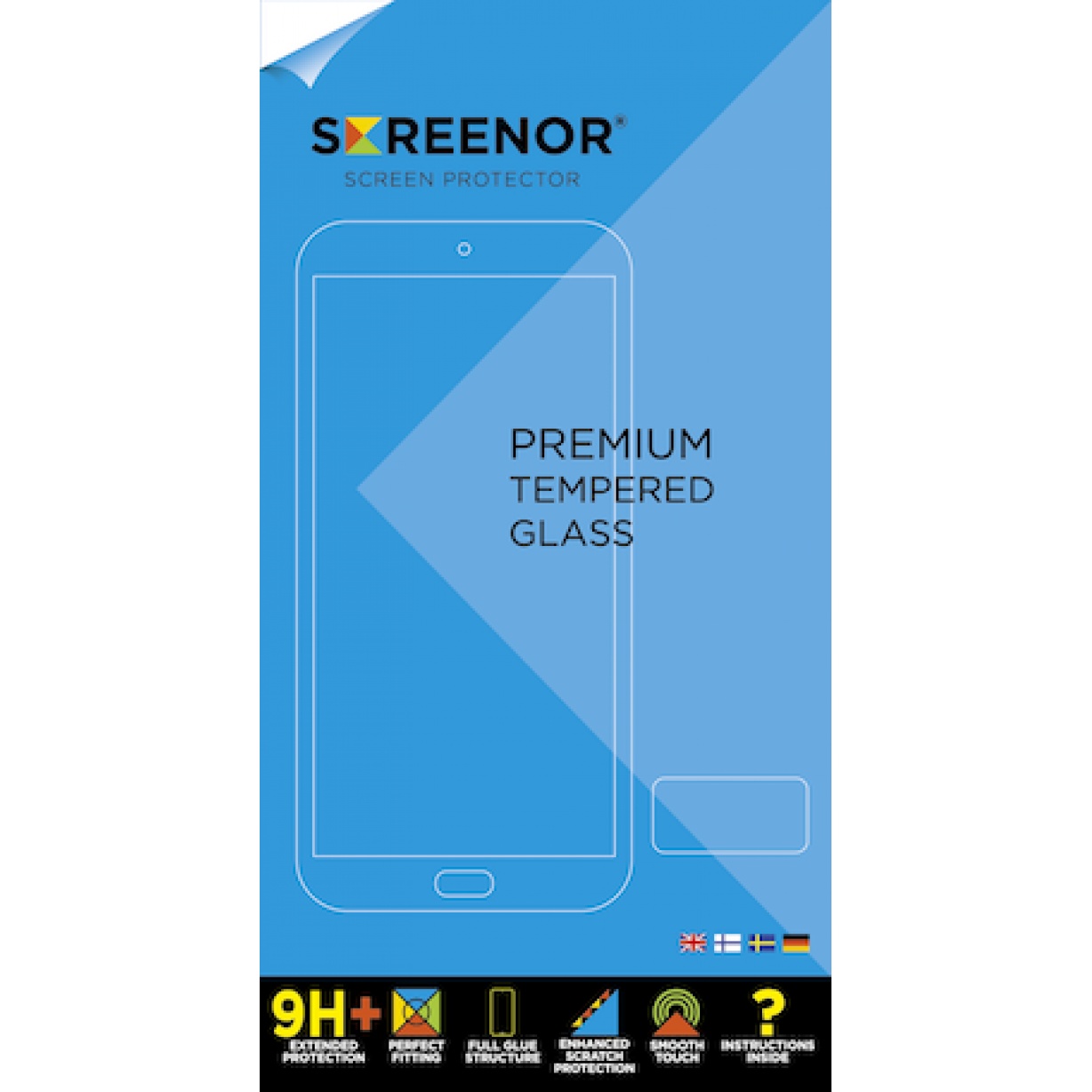 Apsauginis stiklas Screenor Premium Tempered Glass Sony Xperia X